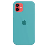 Husa Silicon pentru iPhone 12, Sea Blue MOFT